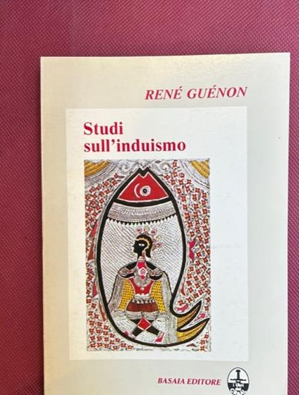 Studi sull'induismo - René Guénon - copertina