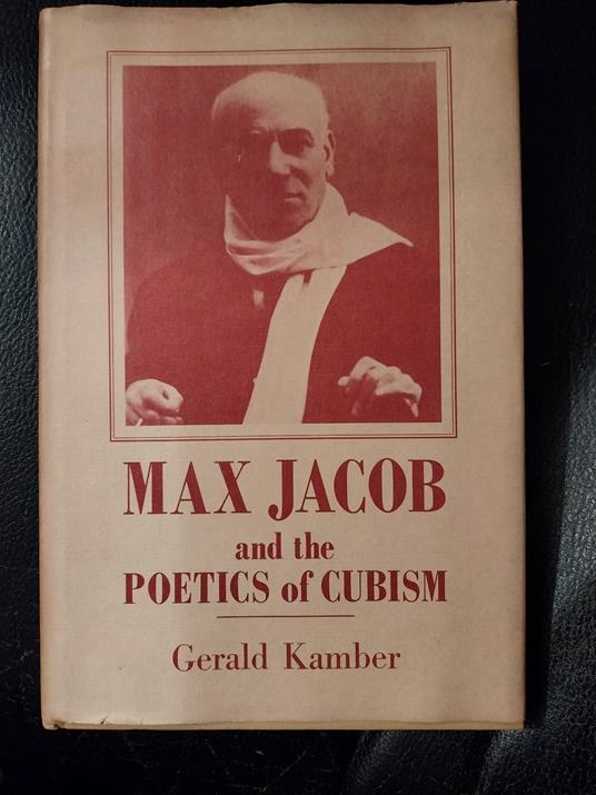 Max Jacob and the poetics of cubism - copertina