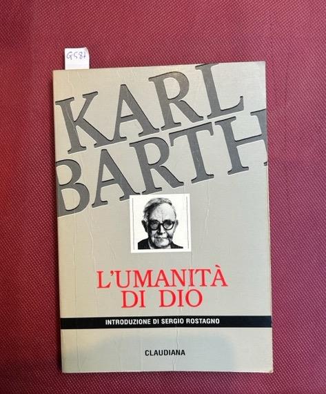 L' umanità di Dio - Karl Barth - copertina