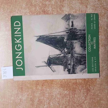 JOHAN BARTHOLD JONGKIND collection des maitre GEORGE BESSON -BRAUN - George Besson - copertina