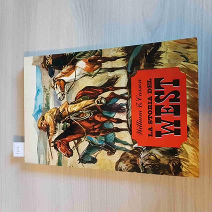 STORIA DEL WEST - WILLIAM CARSON - DE AGOSTINI 1963 pellerossa cow boy - William Carson - copertina