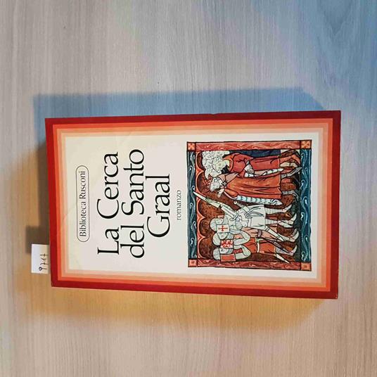 CERCA DEL SANTO GRAAL romanzo storico  BIBLIOTECA RUSCONI - 1974 - copertina