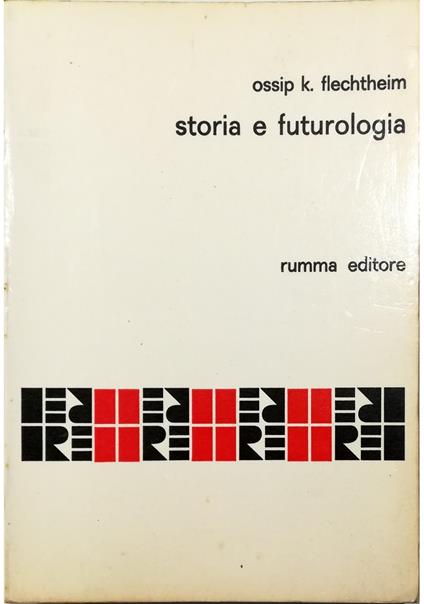 Storia e futurologia - copertina