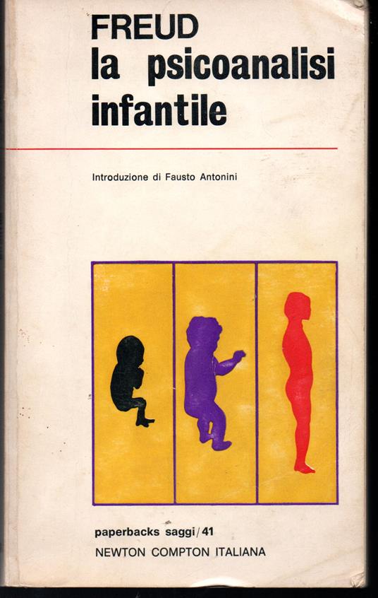 psicoanalisi infantile Introduzione di Fausto Antonini - Sigmund Freud - copertina