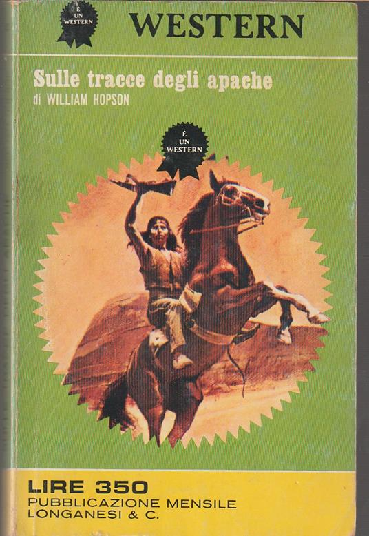 Sulle tracce degli apache - William Hopson - copertina