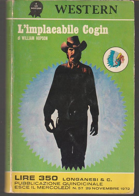 L' implacabile Cogin - William Hopson - copertina