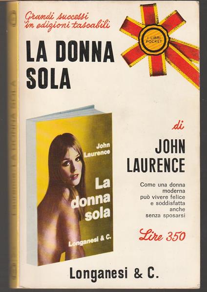 donna sola - John Laurence - copertina