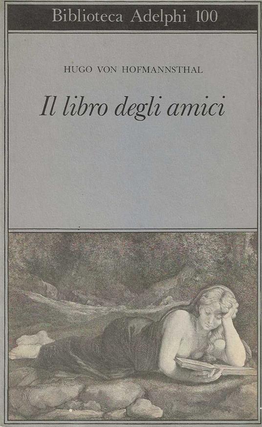 libro degli amici - Hugo von Hofmannsthal - copertina