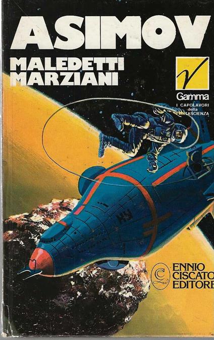 Maledetti marziani - Isaac Asimov - copertina