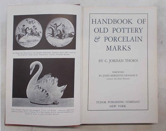 Handbook of old pottery & porcelain marks - copertina