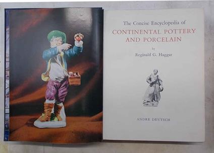 The Concise Encyclopedia of Continental Pottery and Porcelain - copertina