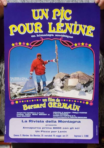 Un Pic pour Lénine en Himalaya Sovietique", Un film de Bernard Gerlain - copertina