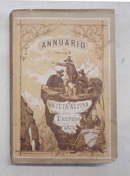 Annuario della Società Alpina del Trentino 1875 - copertina