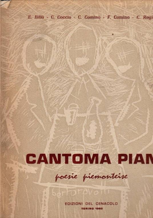 Cantoma pian Poesie piemonteise - copertina