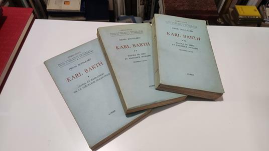 Karl Bart Genese et evolution de la theologie dialectique, Parole de dieu et existance humaine - copertina