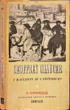 I racconti di Camterbury - Geoffrey Chaucer - copertina