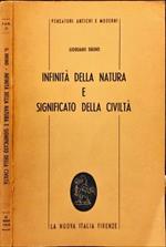 Infinità della natura e significato della civiltà