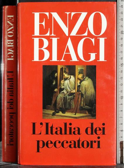 L' Italia dei peccatori - Enzo Biagi - copertina