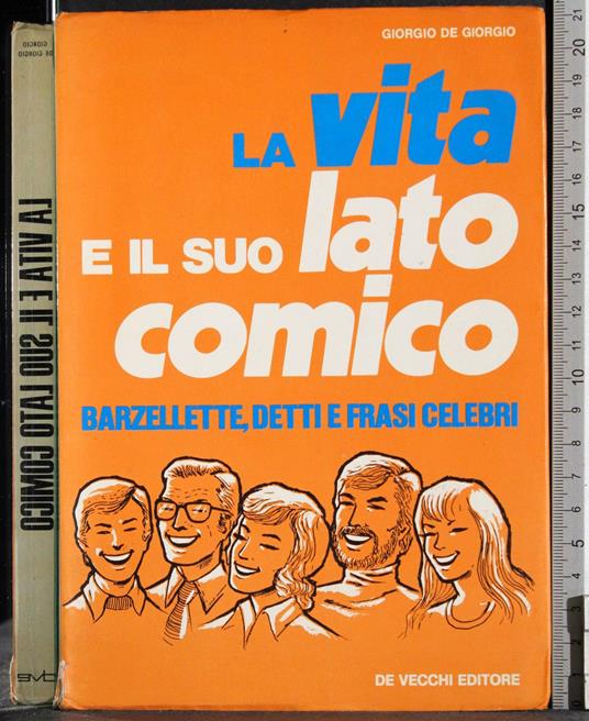 vita e il suo lato comico - Giorgio De Giorgio - copertina