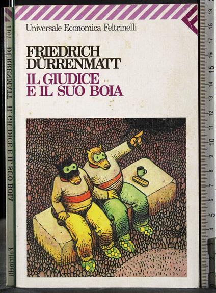 Il giudice e il suo boia - Friedrich Durrenmatt - copertina