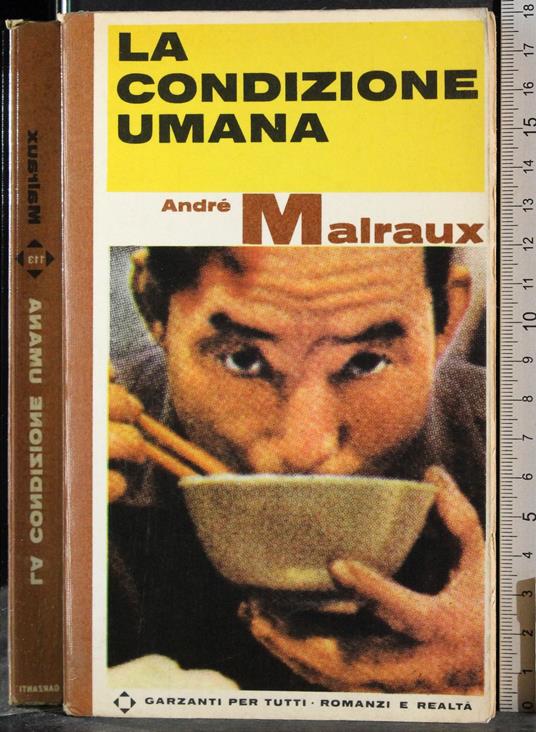 condizione umana - André Malraux - copertina