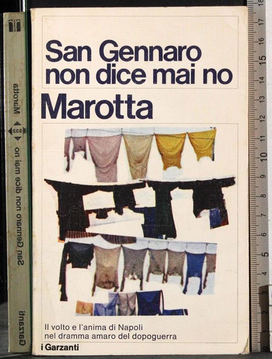 San Gennaro non dice mai no - Marotta - copertina