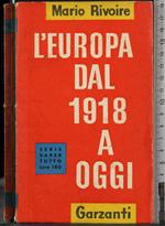 L' Europa dal 1918 a oggi