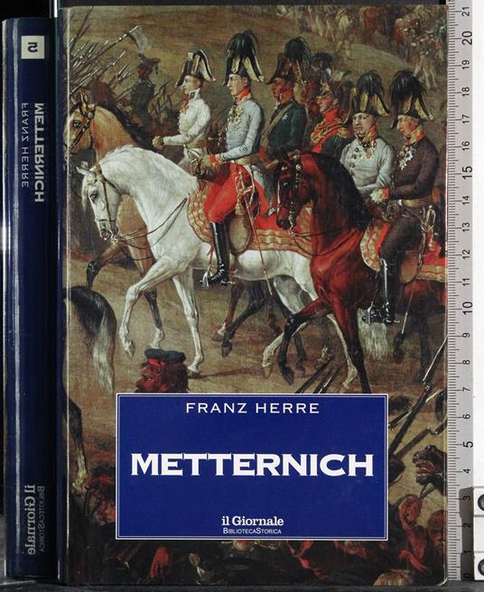 Metternich - Franz Herre - copertina