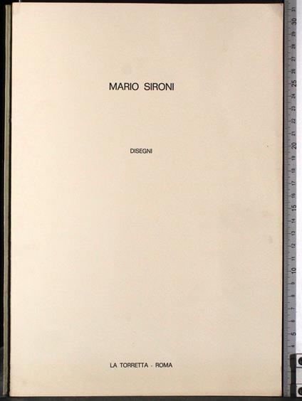 Disegni - Mario Sironi - copertina