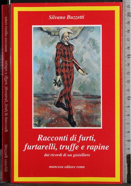 Racconti di furti, furtarelli, truffe e rapine - copertina