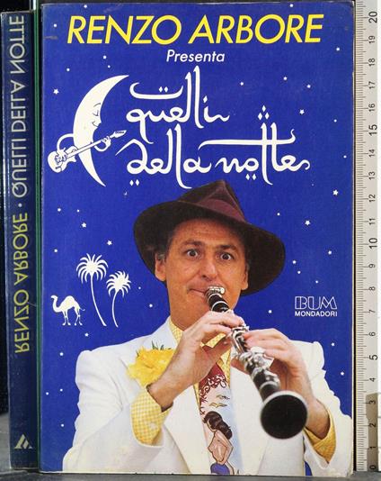 Quelli della notte - Renzo Arbore - copertina