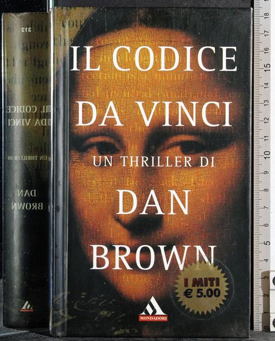 Il codice da vinci - Dan Brown - copertina