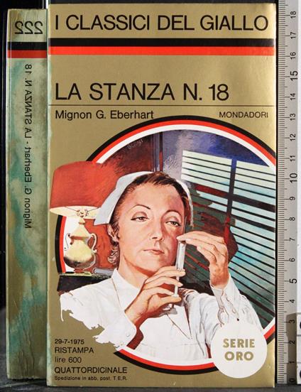 stanza n. 18 - Mignon G. Eberhart - copertina