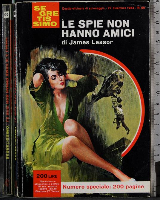 Le spie non hanno amici - James Leasor - copertina