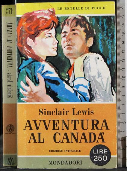 Avventura al Canada - Sinclair Lewis - copertina