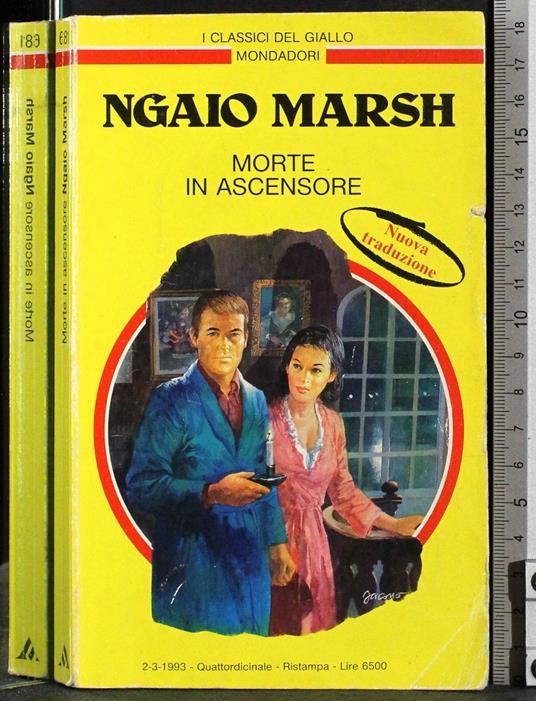 Morte in ascensore - Ngaio Marsh - copertina