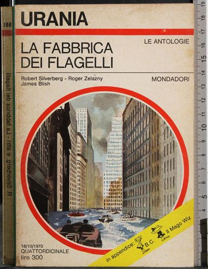 fabbrica dei flagelli - Robert Silverberg - copertina