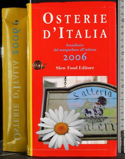 Osterie d'Italia 2006 - copertina