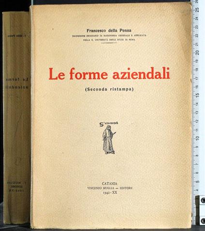 Le forme aziendali - Francesco O. Della Penna - copertina