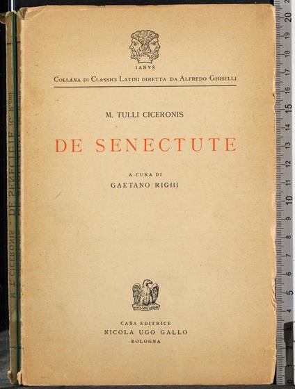 De Senectute - copertina