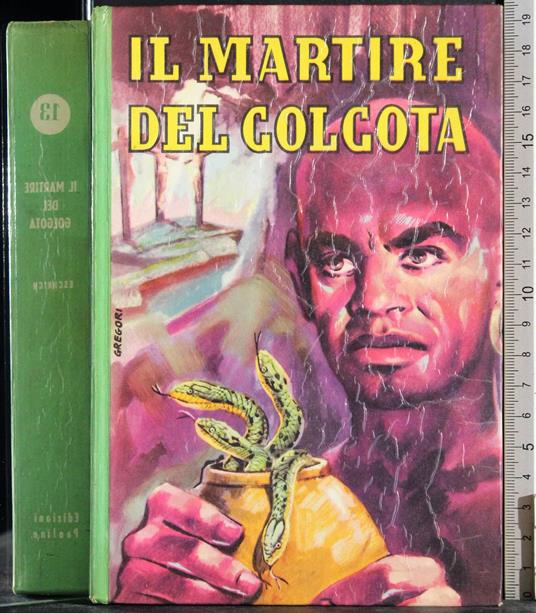 Il martire del colgota - copertina