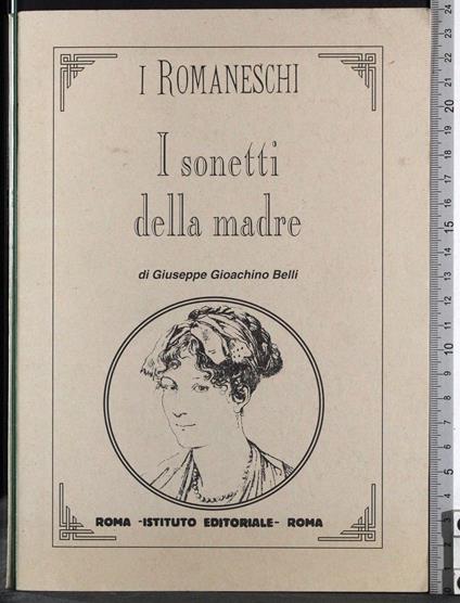 I sonetti della madre - Gioachino Belli - copertina