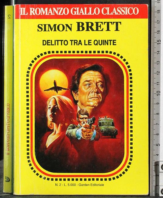 Delitto tra le quinte - Simon Brett - copertina