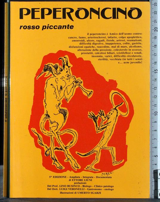 Peperoncino rosso piccante - Ettore Liuni - copertina