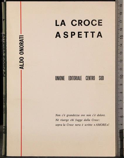 croce aspetta - Aldo Onorati - copertina
