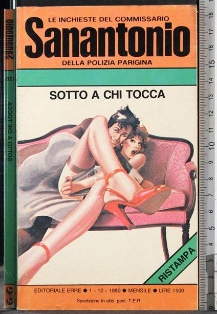 Sotto a chi tocca - Sanantonio - copertina