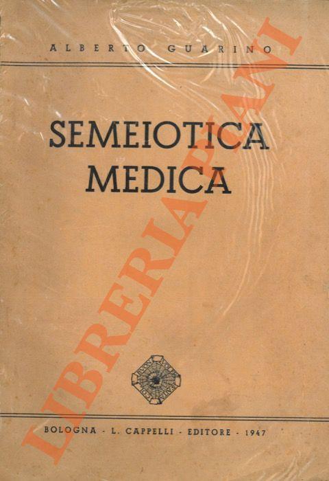 Semeiotica medica - Alberto Guarino - copertina