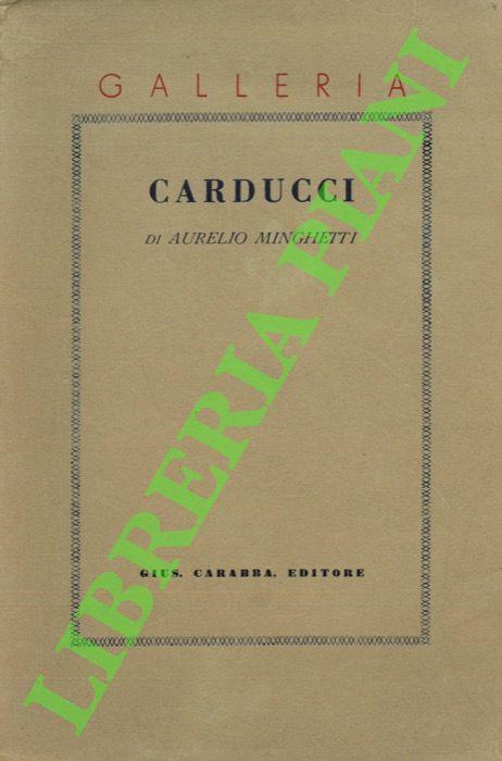 Carducci - Aurelio Minghetti - copertina