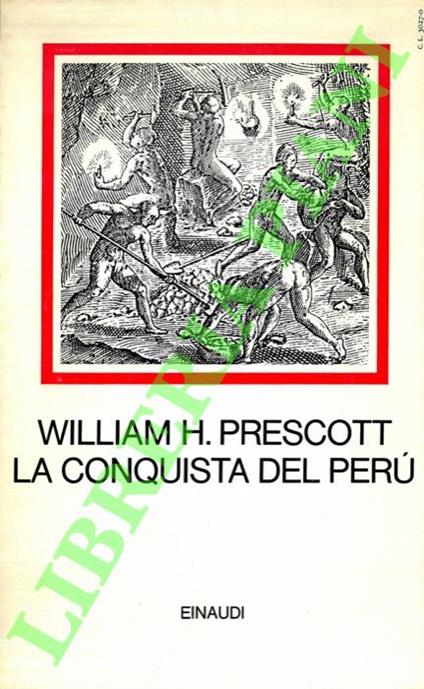 conquista del Perù - William H. Prescott - copertina