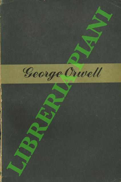 Giorni in Birmania - George Orwell - copertina